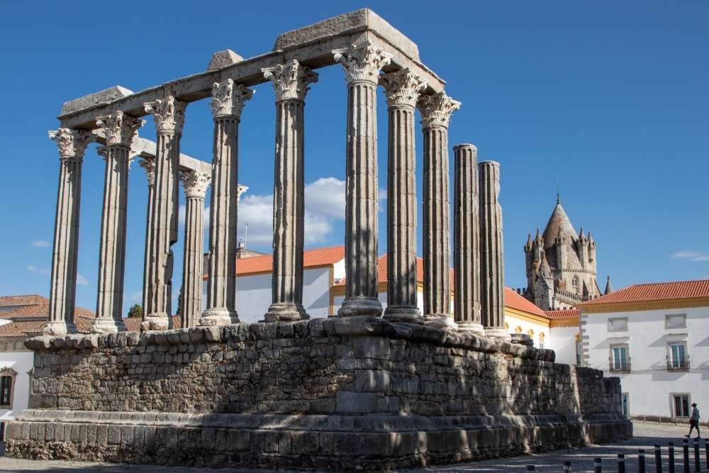 Roman Temple of Évora (Temple of Diana), Portugal