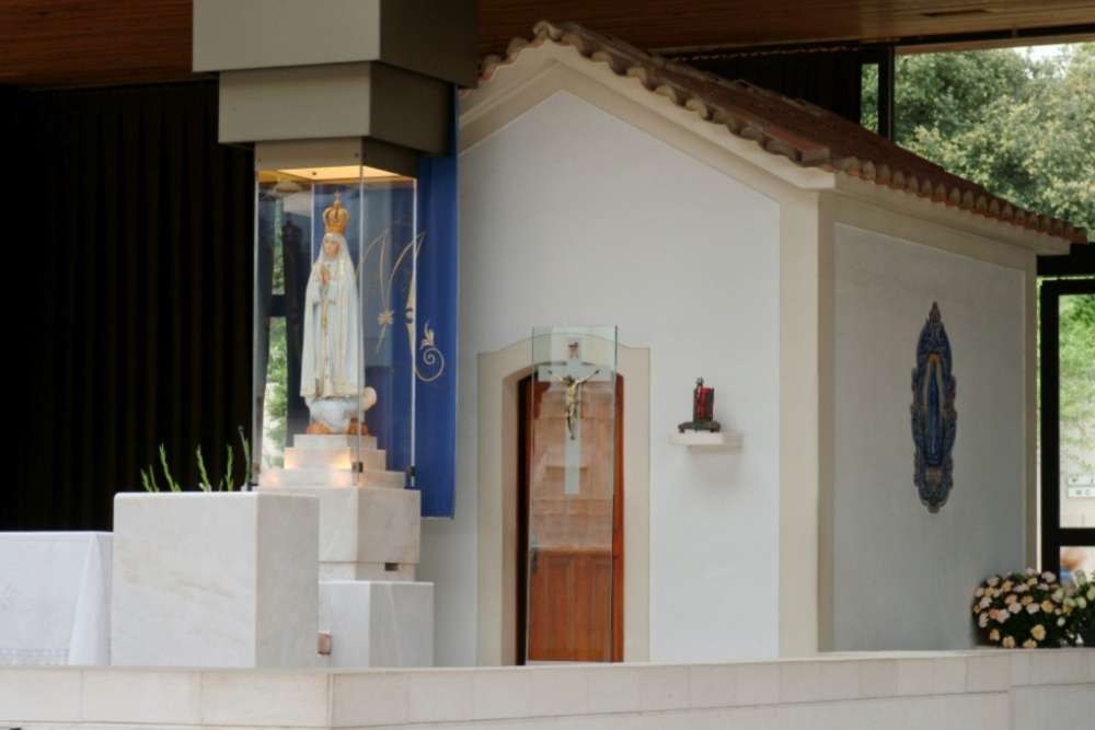 Chapel of the Apparitions, the heart of the Shrine of Fatima, Portugal