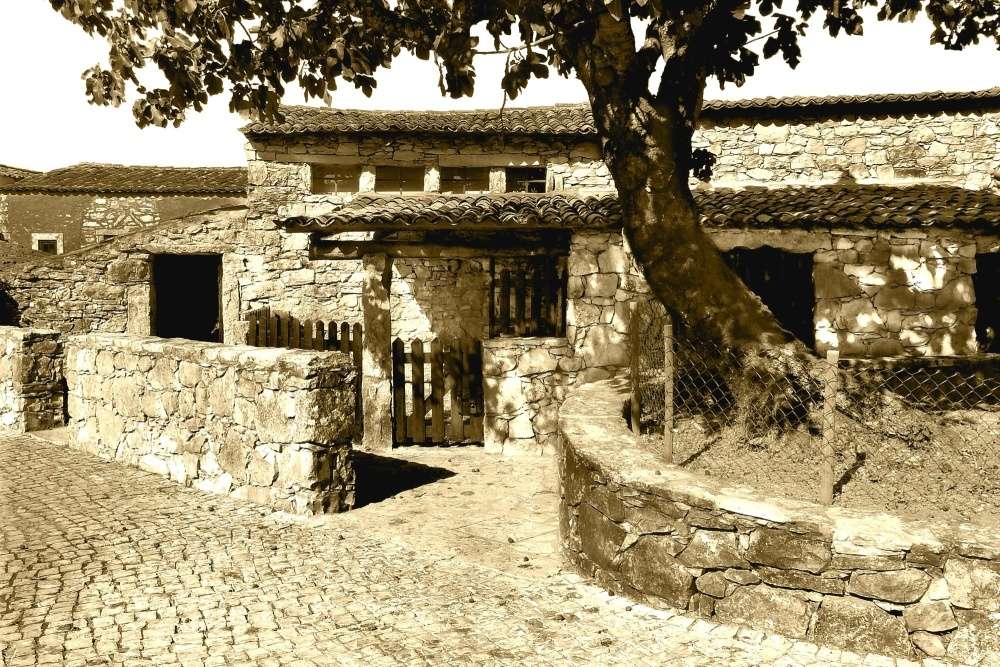 Casa onde a Lúcia nasceu e viveu em Aljustrel (Fátima), Portugal