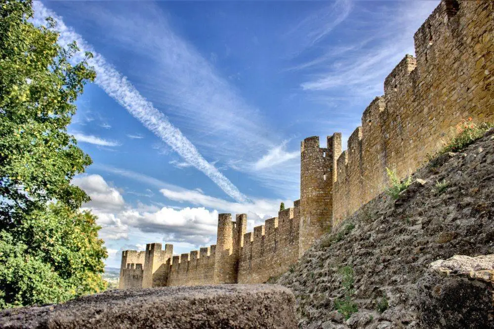 Muralhas do Castelo Templário de Tomar, Portugal