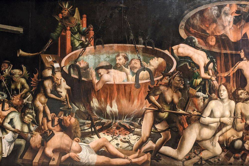 Hell, unknown Portuguese master, MNAA (Portugal)