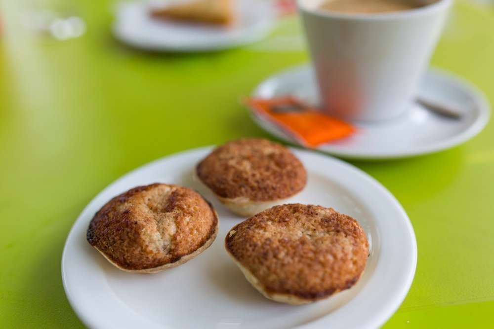 Queijadas, traditional pastry from Sintra, Portugal